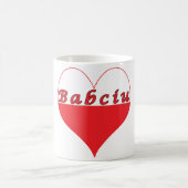 Mug Babciu Coeur polonais (Centre)