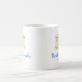 Mug Babies Vais et Girl Illustration in Blue Design (Centre)