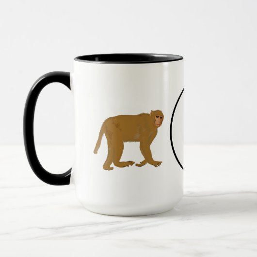 Mug Baboon Monkey (Gauche)