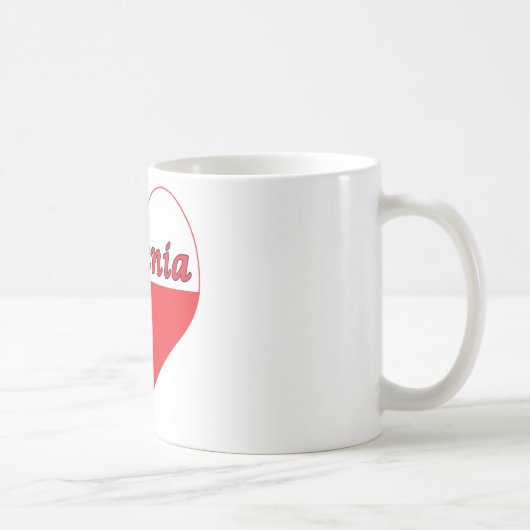 Mug Babunia Coeur polonais (Droite)