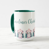 Mug Baby Bear Xmas Customisé (Devant gauche)