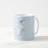Mug Baby Blue Slipper High Heel Bow (Devant droit)