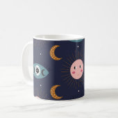 Mug Baby boho, hippie motif chic. (Devant gauche)