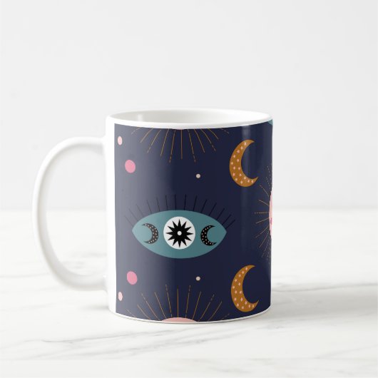 Mug Baby boho, hippie motif chic. (Gauche)