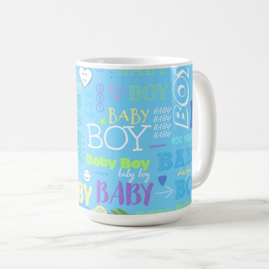 Mug Baby Boy (Devant droit)