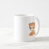Mug Baby Boy Girl Bear Jumpsuit (Devant droit)