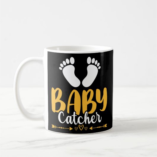 Mug Baby Catcher OB Nurse Uterus OB Gyn (Gauche)