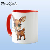 Mug Baby Deer, Fawn, Doit 🦌 🎄 Joyeux Noël
