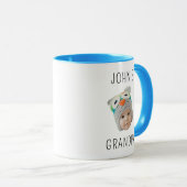 Mug Baby Face Dady Gift Grandma Birthday Custom Face  (Devant droit)