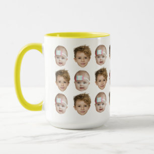 Mug Baby Face Motif grand-père papa Anniversaire Cadea