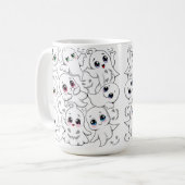 Mug Baby Ghosts Éffrayant mignon Halloween humeur (Devant gauche)
