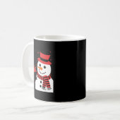 Mug Baby It's Cold Outside Retro Christmas Long Sleeve (Devant gauche)