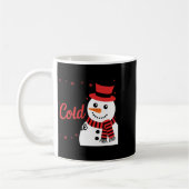 Mug Baby It's Cold Outside Retro Christmas Long Sleeve (Gauche)