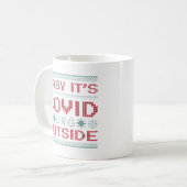 Mug Baby It's Covid Dehors (Devant gauche)