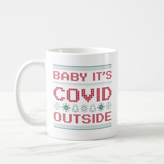 Mug Baby It's Covid Dehors (Gauche)
