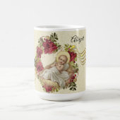Mug Baby Jesus Christmas Floral Music (Centre)