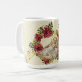 Mug Baby Jesus Christmas Floral Music (Devant gauche)