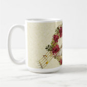 Mug Baby Jesus Christmas Floral Music (Gauche)