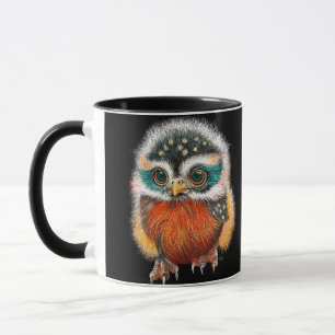 Mug Baby Owl Art