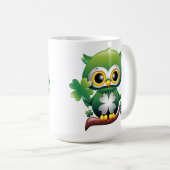 Mug Baby Owl St Patrick Paddy Cartoon (Devant droit)