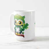 Mug Baby Owl St Patrick Paddy Cartoon (Devant gauche)