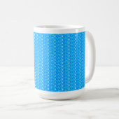 Mug Baby Parties scintillant bleue (Devant droit)