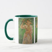 Mug Baby Reaching for an Apple par Mary Cassatt (Gauche)