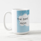 Mug Baby shower. Chat mignon et bébé (Gauche)