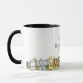 Mug Baby shower Jungle Safari (Gauche)