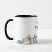 Mug Baby shower Jungle Safari (Gauche)