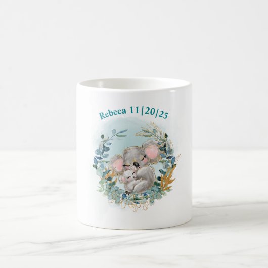 Mug Baby Shower Koala (Centre)