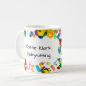 Mug Baby-sitting simple (Devant gauche)
