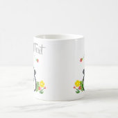 Mug Baby Skunk, Papillon & Fleurs (Centre)