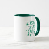 Mug Baby son froid dehors Personnalisé (Devant droit)