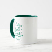 Mug Baby son froid dehors Personnalisé (Devant gauche)
