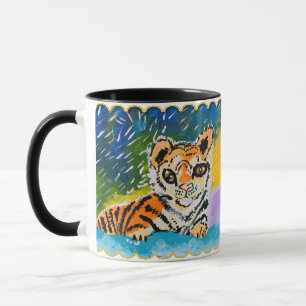 Mug Baby Tiger "Art by Kids"