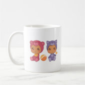 Mug Baby Twins Bear Chat Jumpsuit (Gauche)