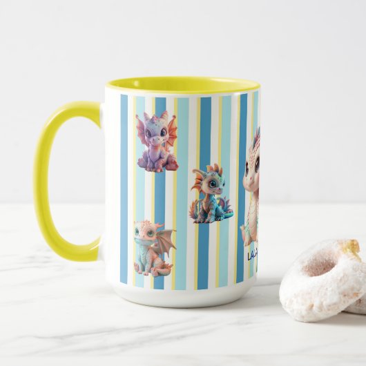 Mug BabyDragon (Avec donut)