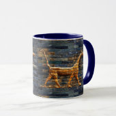 Mug BABYLONIAN SNAKE DRAGONS Antique Assyrian Art  (Devant droit)