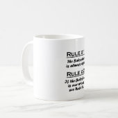 Mug Babysitter de règle (Devant gauche)