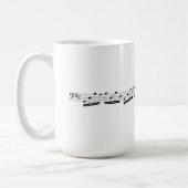 Mug Bach cello suite for dinner (Gauche)