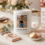 Mug Bach Party Bridal Shower Bachelorette Favors Photo<br><div class="desc">The trend is shifting away from glittery designs toward “Documentary Chic.” People now crave real faces and real moments. Featuring a photo of the future bride creates an instant emotional connection and makes your mug playful, personal, and meaningful. Fully Yours: Your photo, your vibe, your celebration! Perfect for bachelorette parties,...</div>