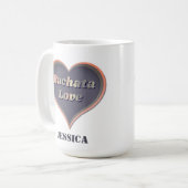Mug Bachata amour coeur (Devant gauche)