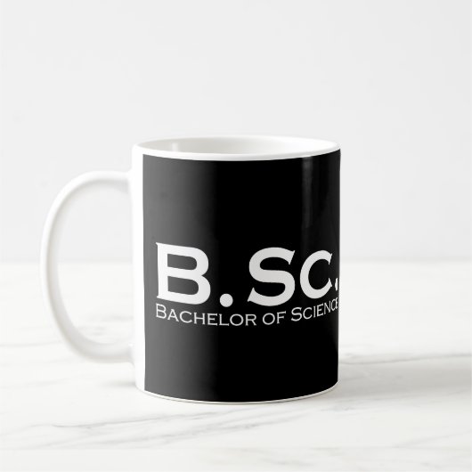 Mug Bachelor of Science (Gauche)