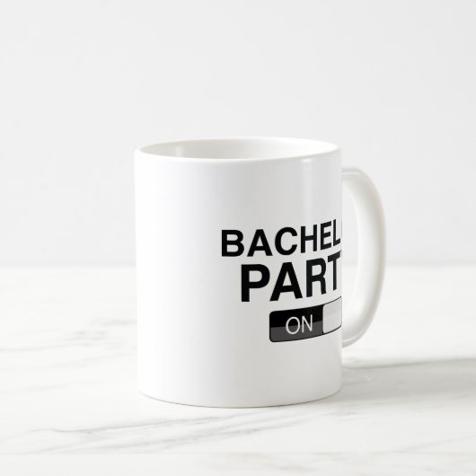 Mug Bachelor Party le (Devant droit)