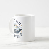 Mug Bachelorette Correspondant Croisière Escadrille De (Devant gauche)