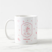 Mug Bachelorette de Rodéo Dernière de la mariée (Gauche)