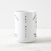 Mug Bachelorette Mois de naissance Fleur Avril Daisée (Centre)