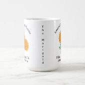 Mug Bachelorette Mois de naissance Fleur Octobre Marig (Centre)