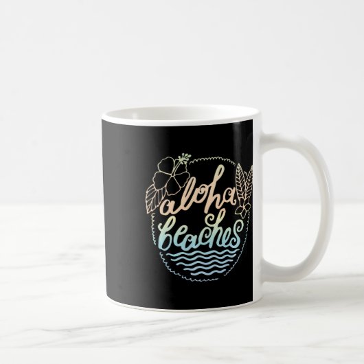 Mug Bachelorette Party - Plages d'Aloha (Droite)